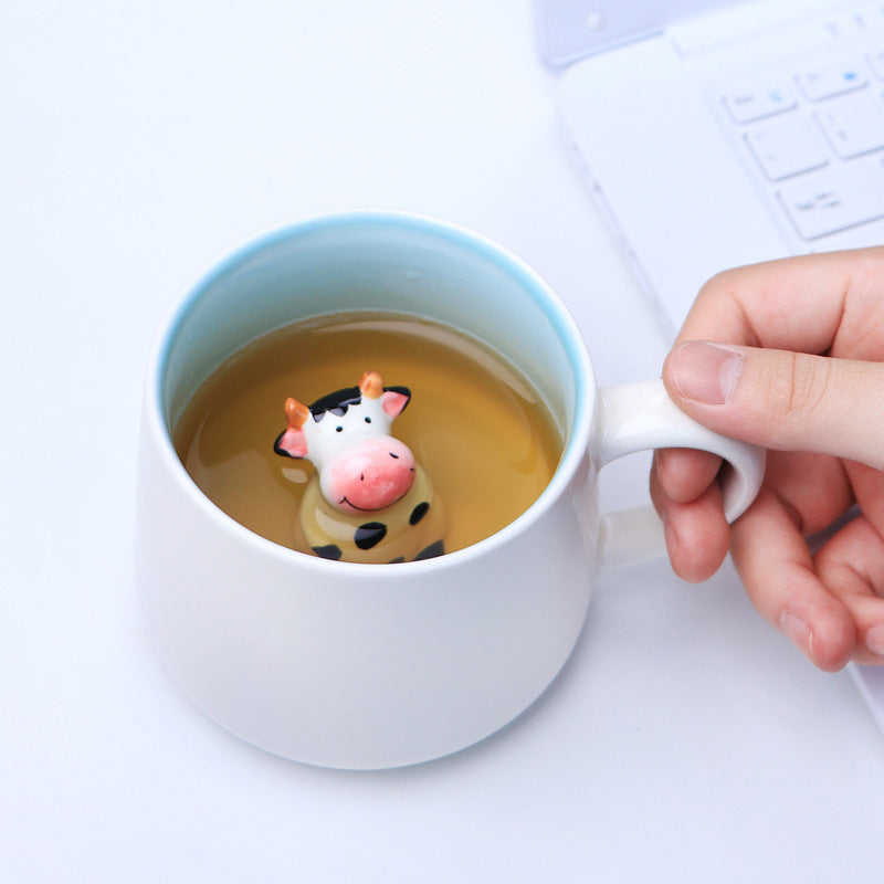 Cute Animal Ceramic Mugs