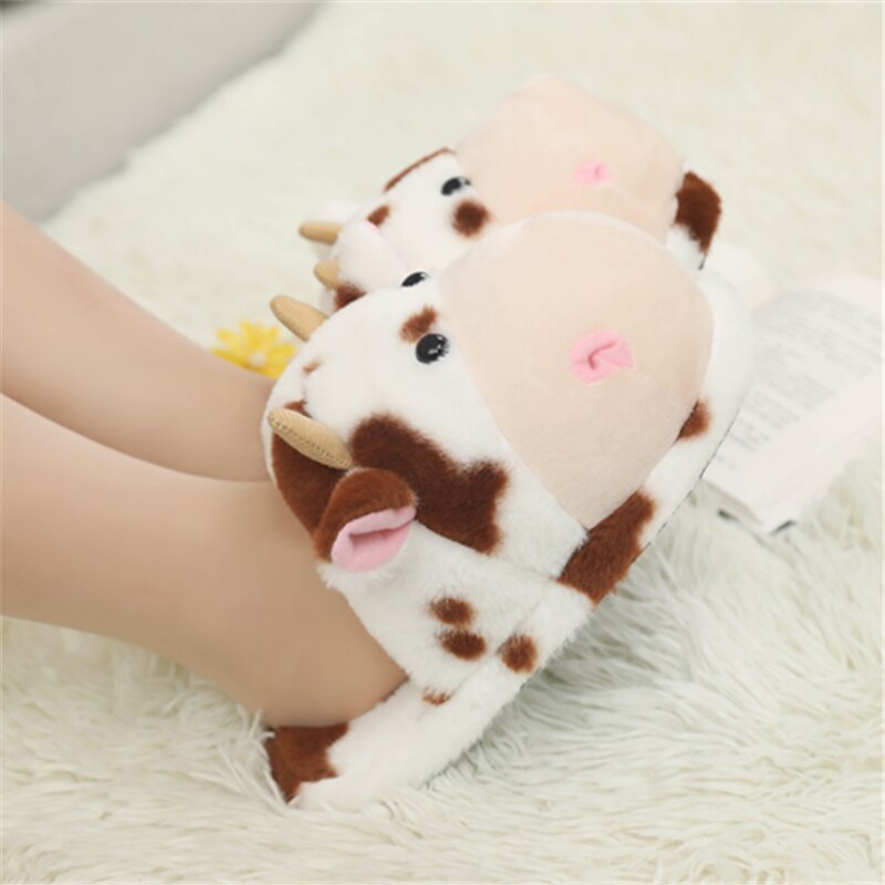 Cute Cow Slippers