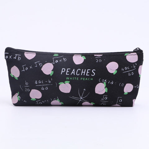 Estuche para lápices Kawaii Peach