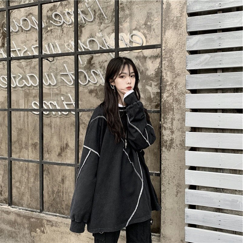 Darkwear Korean Style Sweatshirt