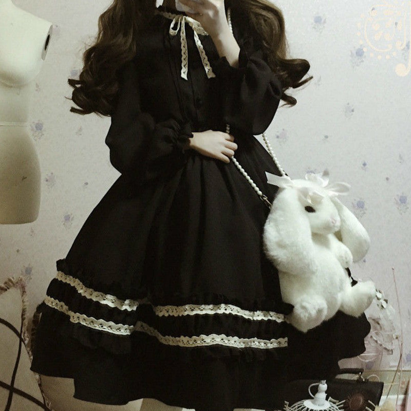 Vestido retro dulce lolita