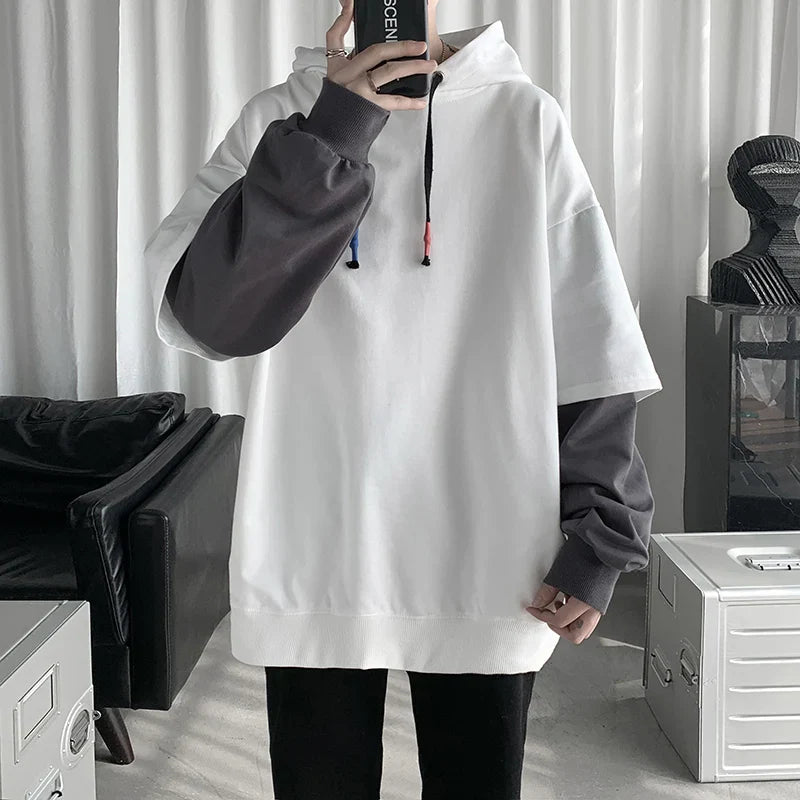 Lässiger Oversize-Hoodie im Harajuku-Stil