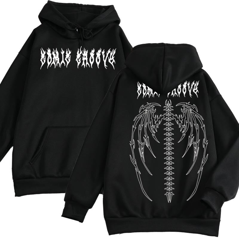 Gothic Oversize-Hoodie