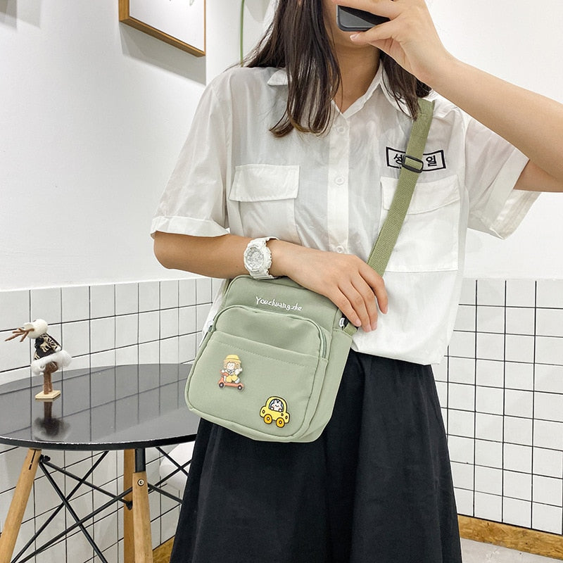 Bolso de hombro estilo chica ulzzang