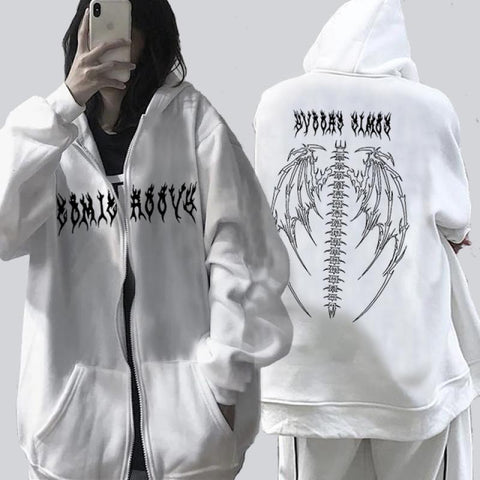 Gothic Oversize-Hoodie