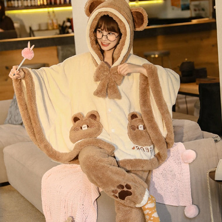 Pijama japonés de oso kawaii