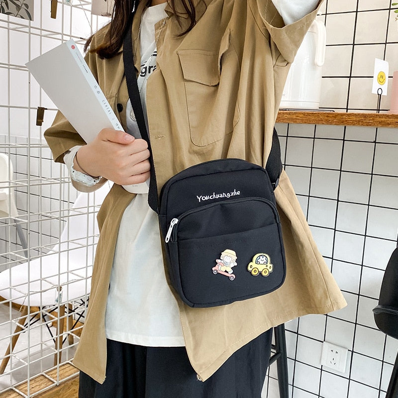 Bolso de hombro estilo chica ulzzang