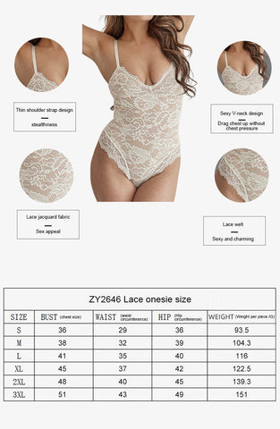 Shaping Lace Bodysuit