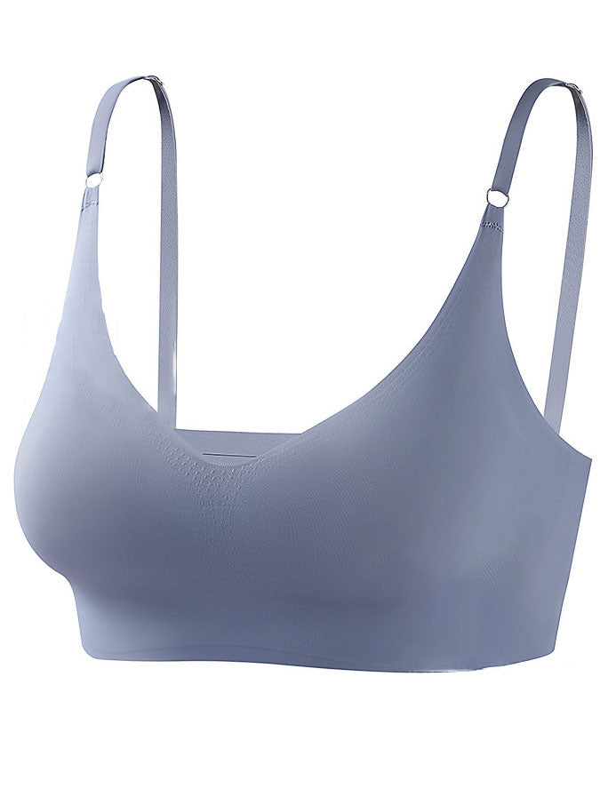 Low Back Seamless Push-up Wireless Bra