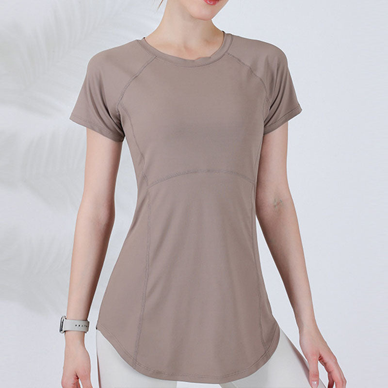 Breathable Yoga & Workout T Shirt For Women