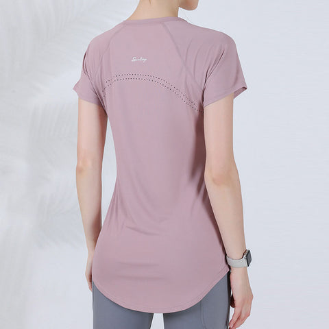 Breathable Yoga & Workout T Shirt For Women