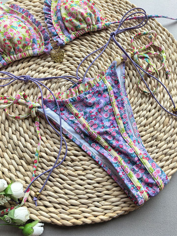 Bikini Print Two-Piece Swimsuit