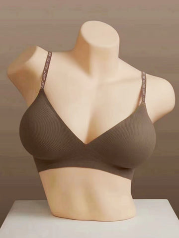 Deep V Push-up Sexy Wireless Bra Peru