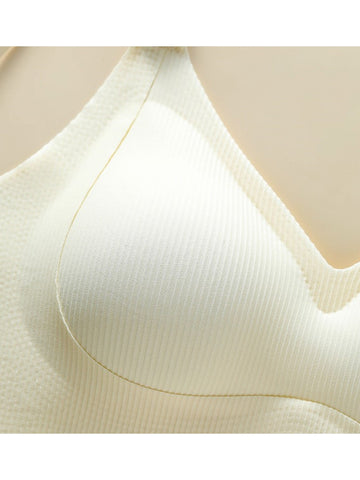 Adjustable Seamless Wireless Bra, Lifting, Gathering, Breathable & Comfortable