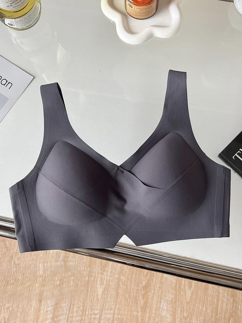 Sports Comfort One-piece Lift Seamless Wireless Push-up Bra