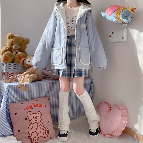 Japanische doppelseitige Kawaii-Jacke