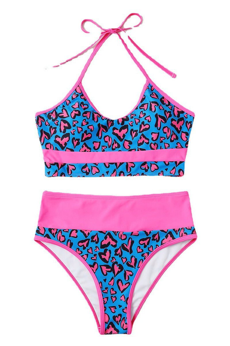 Bikini Top Y2K Printed Swimsuit 2-Piece Set