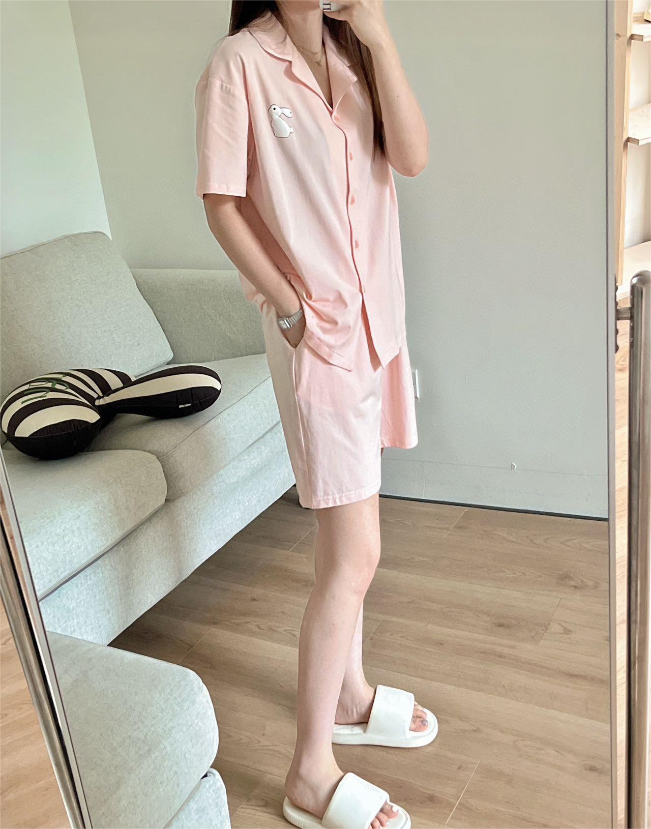 Seidenpyjama-Set