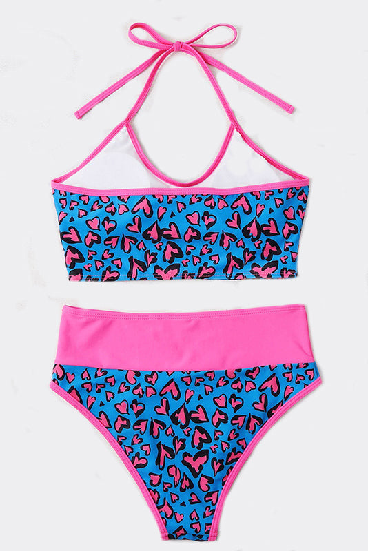 Bikini Top Y2K Printed Swimsuit 2-Piece Set