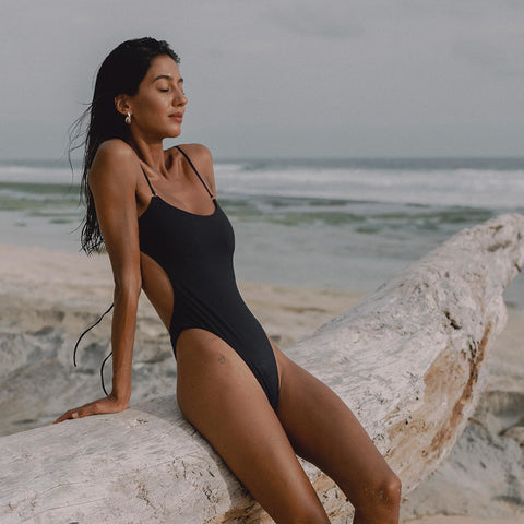 Bikini Solid Color Swimsuit