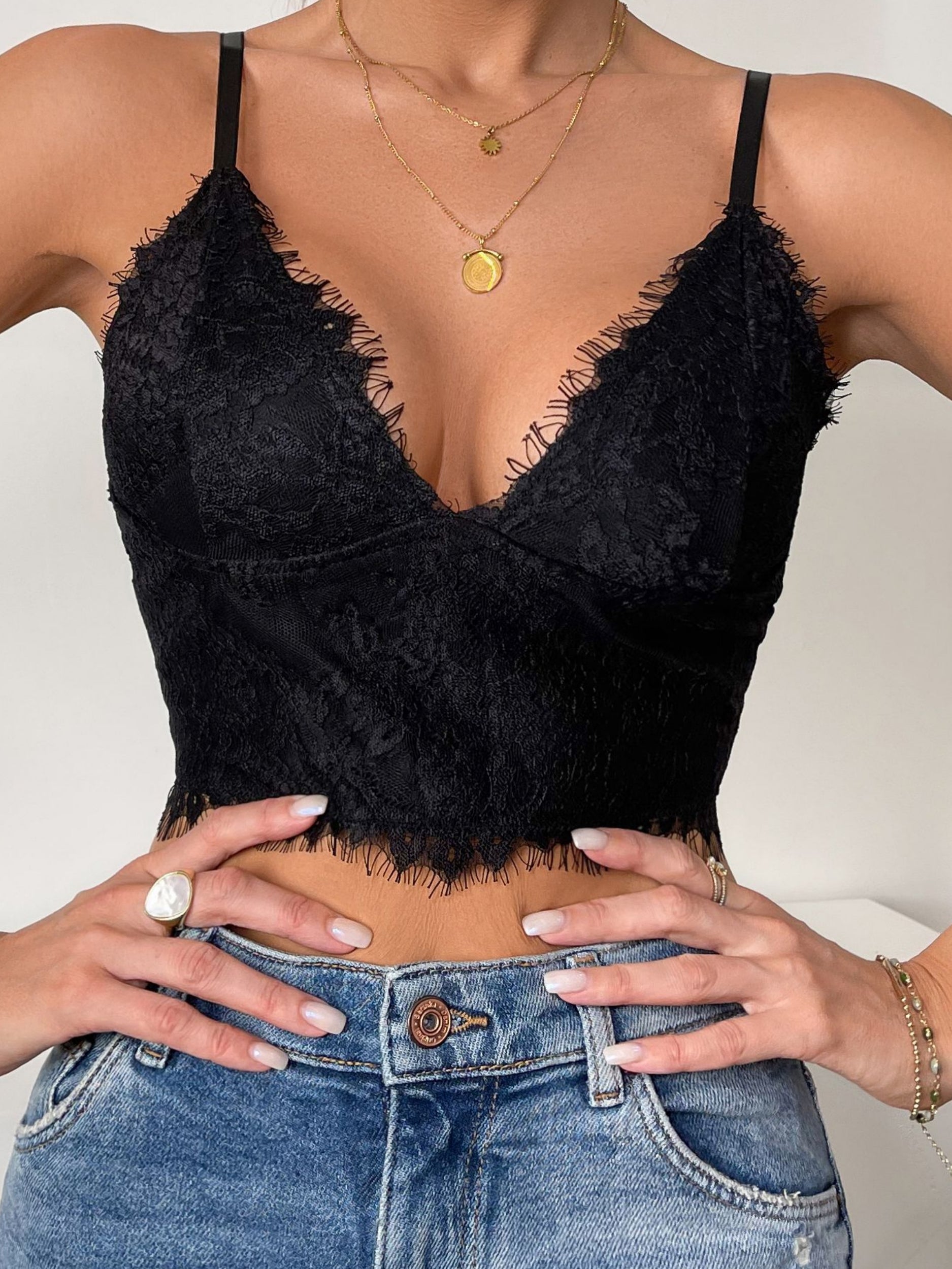 Women's Tank Top Sexy Lace Cami Corset Tops Bra