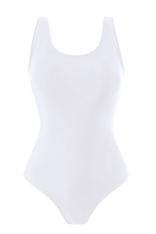 One-Piece Sporty Backless Swimsuit