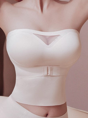 Lässiger und bequemer Push-Up-BH mit Frontverschluss für Damen