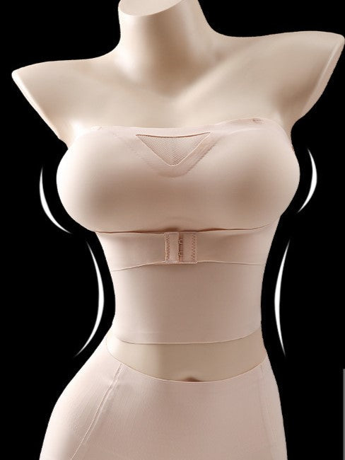 Women's Casual-Comfy Front Closure Strapless Push-Up Bra