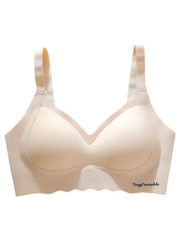 Adjustable Seamless Wireless Bra, Lifting, Gathering, Breathable & Comfortable