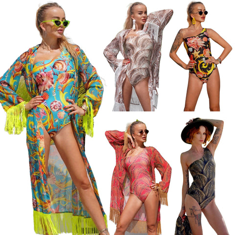 PLAYA SET: ONE PIECE + KIMONO