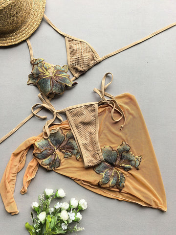Bikini Two-Piece Swimsuit Set