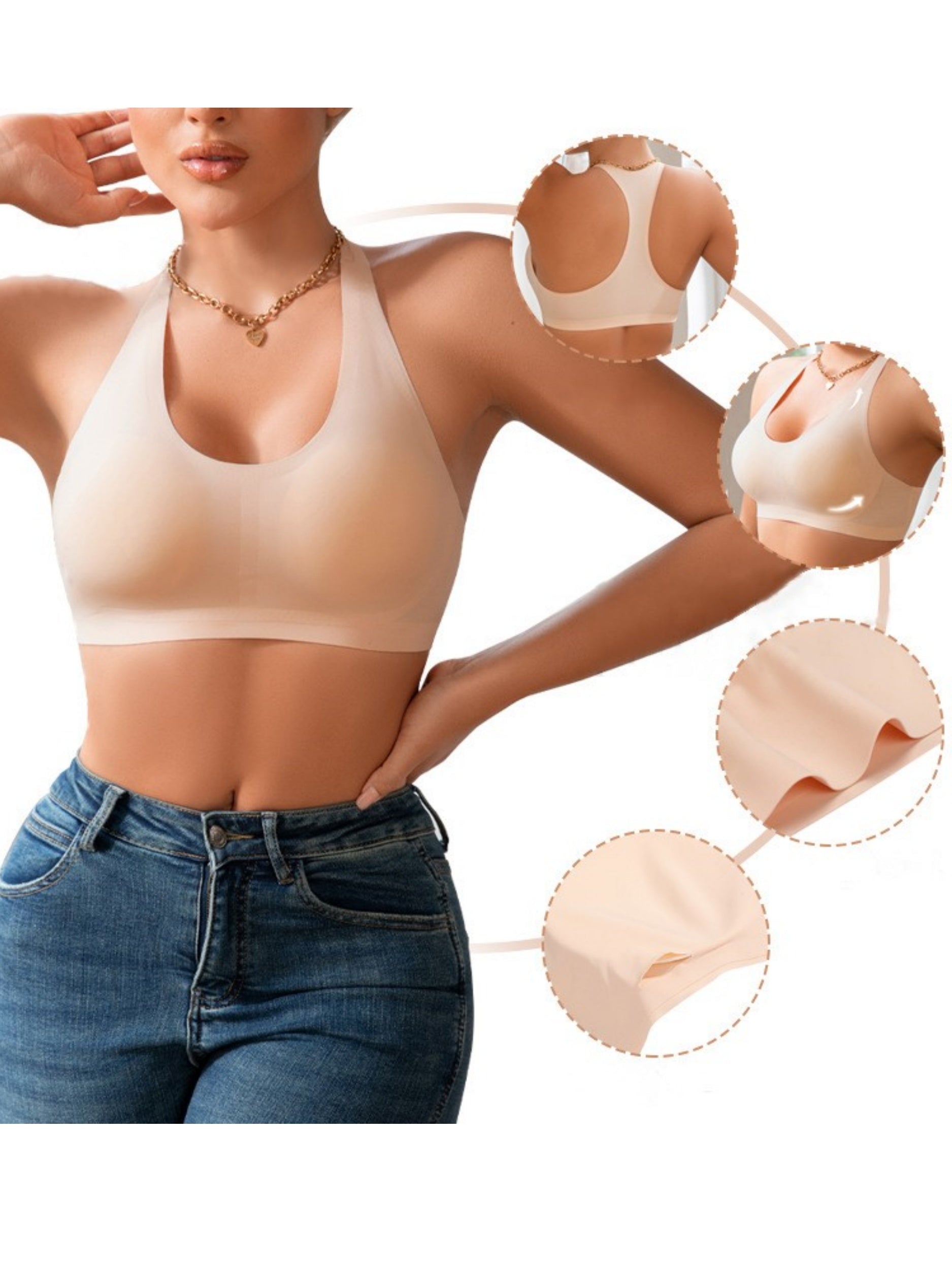 Breathable & Comfortable Seamless Wireless Bra