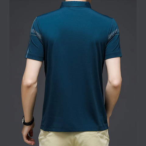 Omari - Men's Short Sleeve Anti-wrinkle Polo Shirt