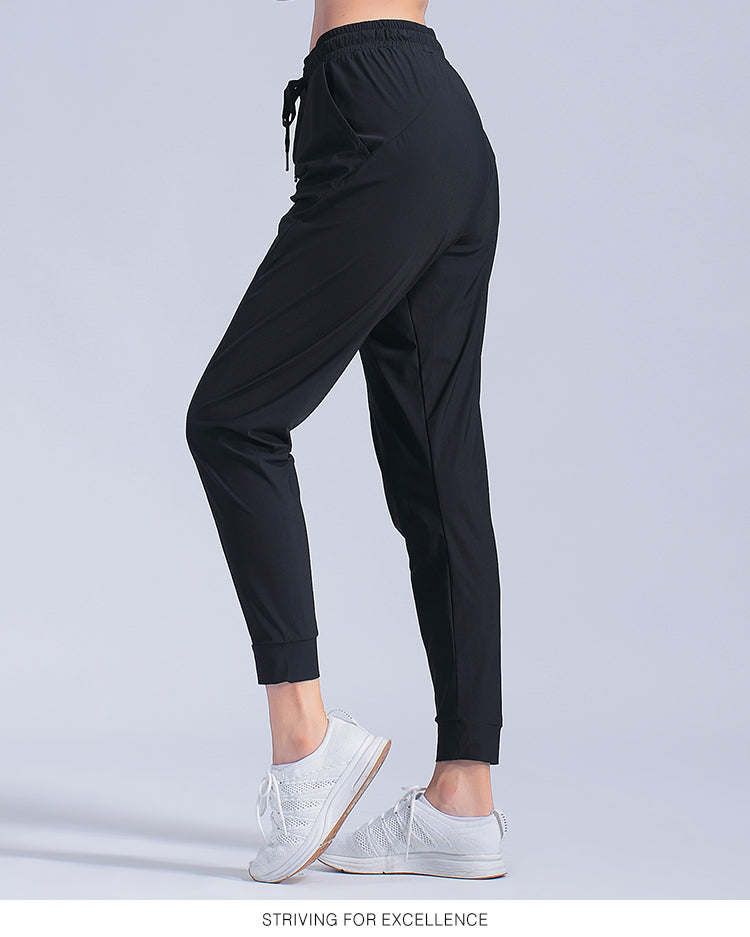 Pantalones de yoga y fitness para mujer de secado rápido Ice Silk