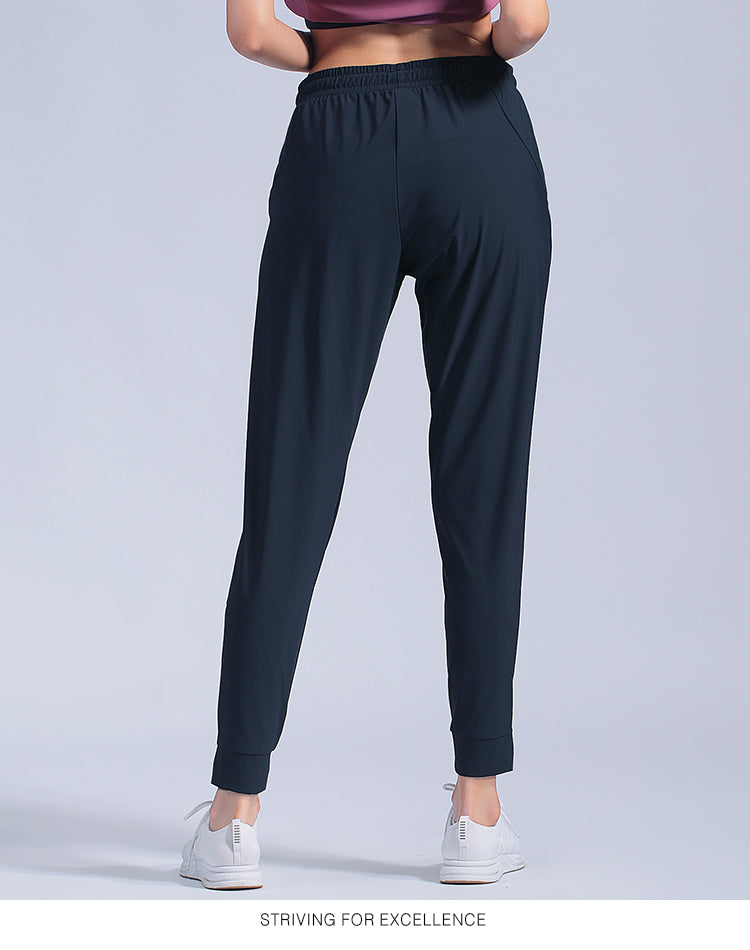 Pantalones de yoga y fitness para mujer de secado rápido Ice Silk