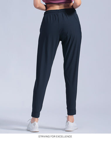 Pantalones de yoga y fitness para mujer de secado rápido Ice Silk