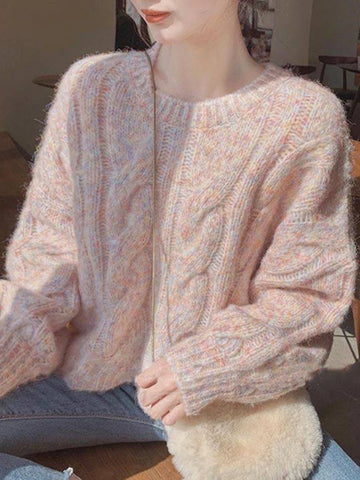 Cute Knitted Loose Sweater