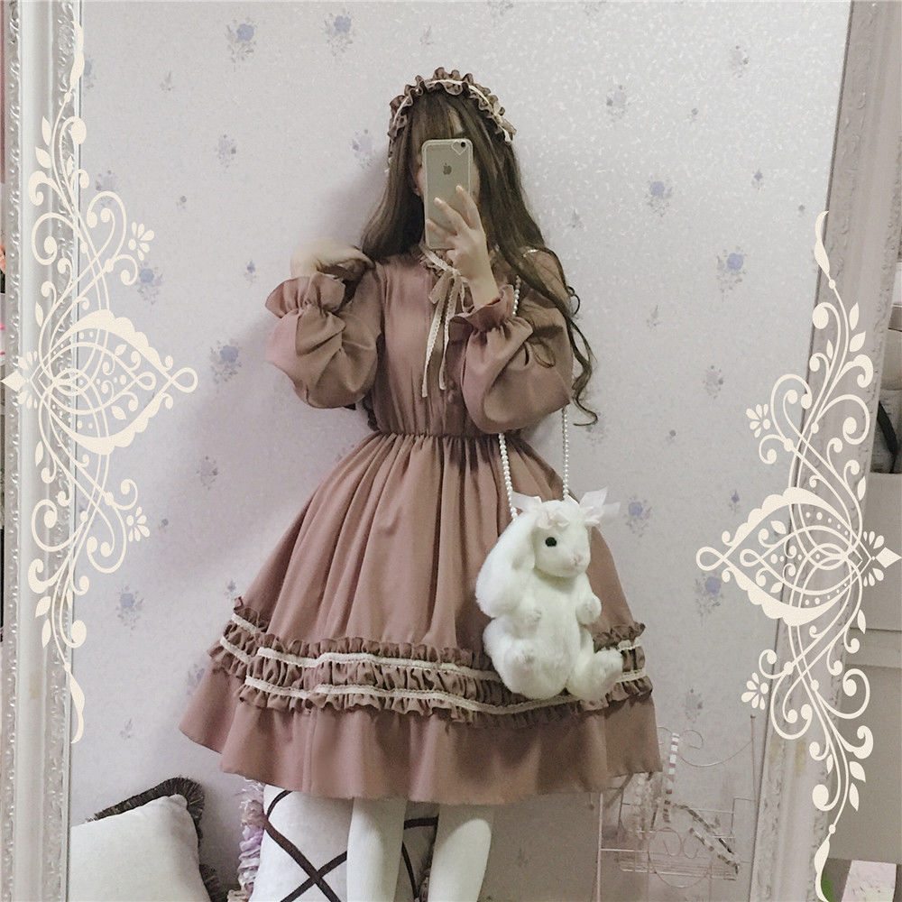 Vestido retro dulce lolita