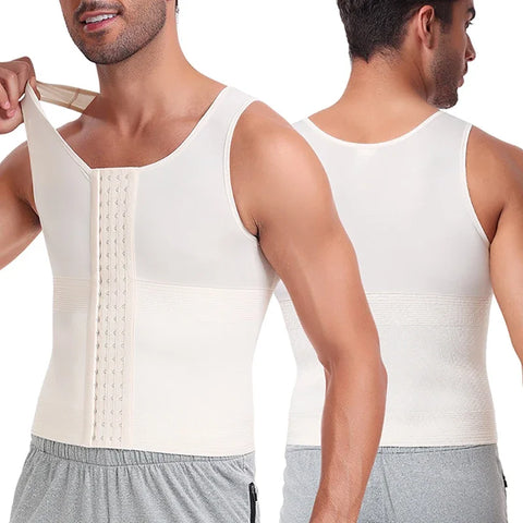 Compression Body Shaper Vest For Men