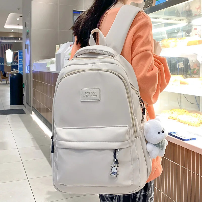 Cute Waterproof College Backpack