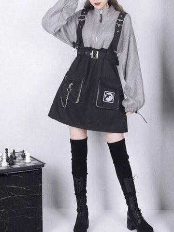 Y2K Gothic Kleid