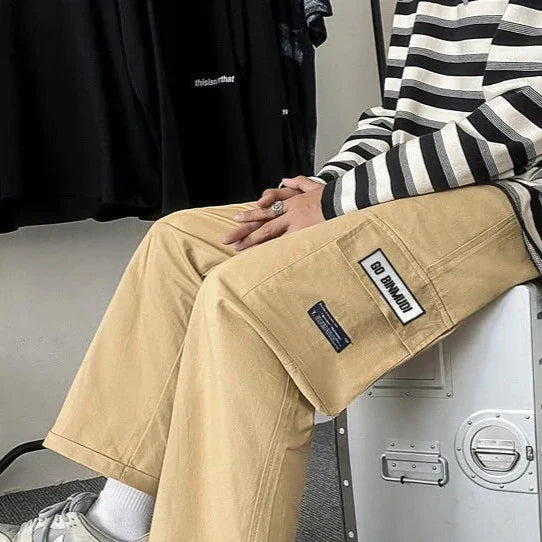 Koreanische Casual Cargohose