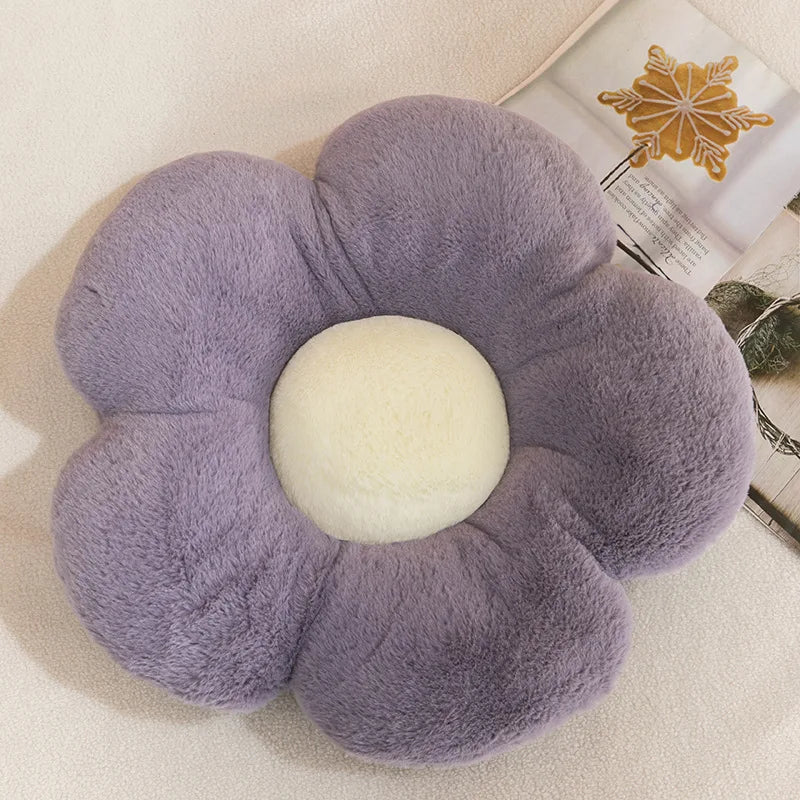 Cute Daisy Flower Plush Pillow