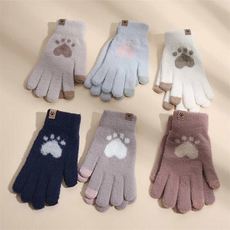 Kawaii Katzenpfotenhandschuhe