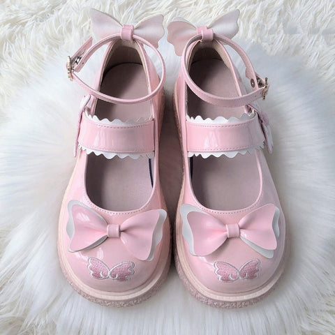 Zapatos estéticos de lolita kawaii