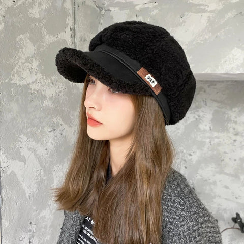 Sombrero vintage de moda coreana