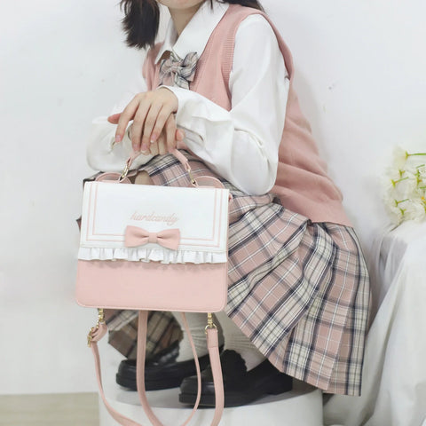 Lindo bolso de mano japonés de lolita