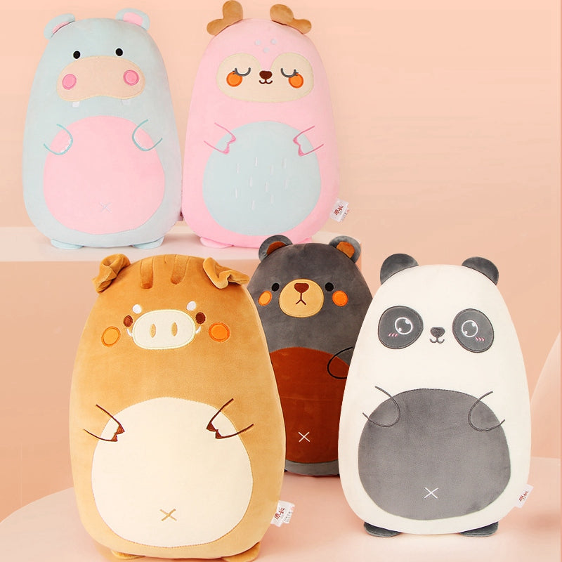 Almohada de peluche de animales kawaii