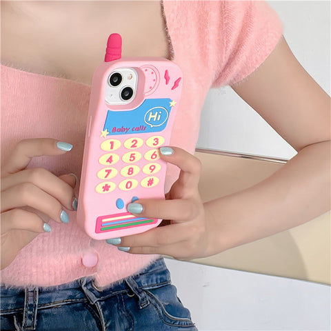 Kawaii Retro Handyhülle für iPhone