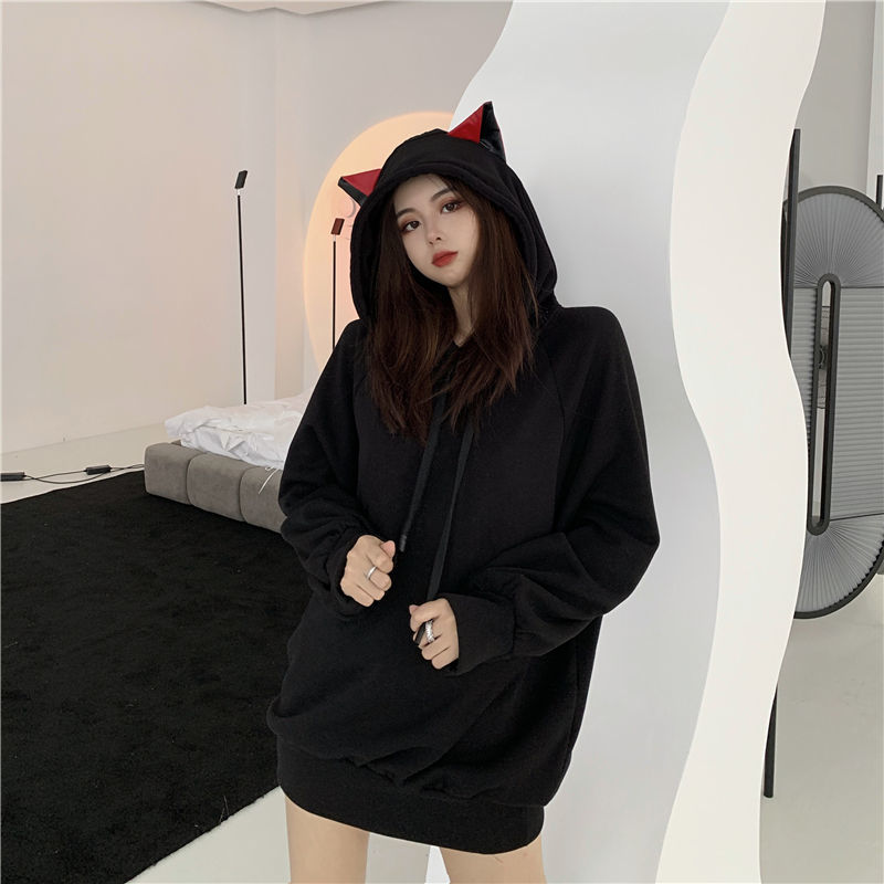 Devil Cat Ears Hoodie